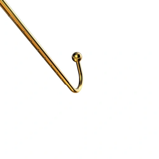 AllNight Adjustable Hook Anal 3867 LOCKINK Set Golden 0403